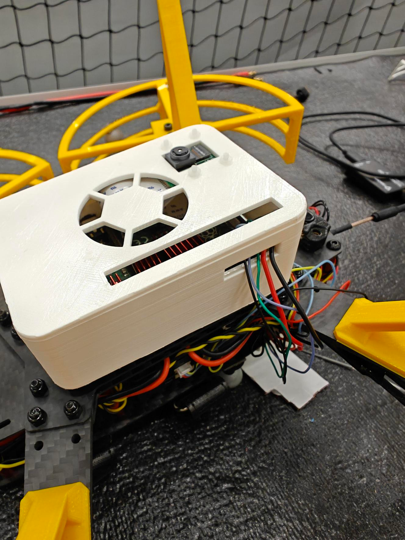 Picture of attachment of pi case